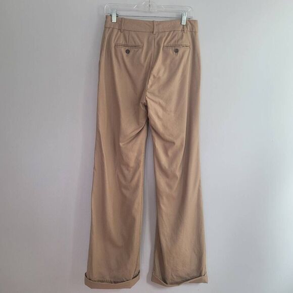 J Crew Hutton Trouser khaki 100% wool academia quiet luxury old money - Picture 2 of 14